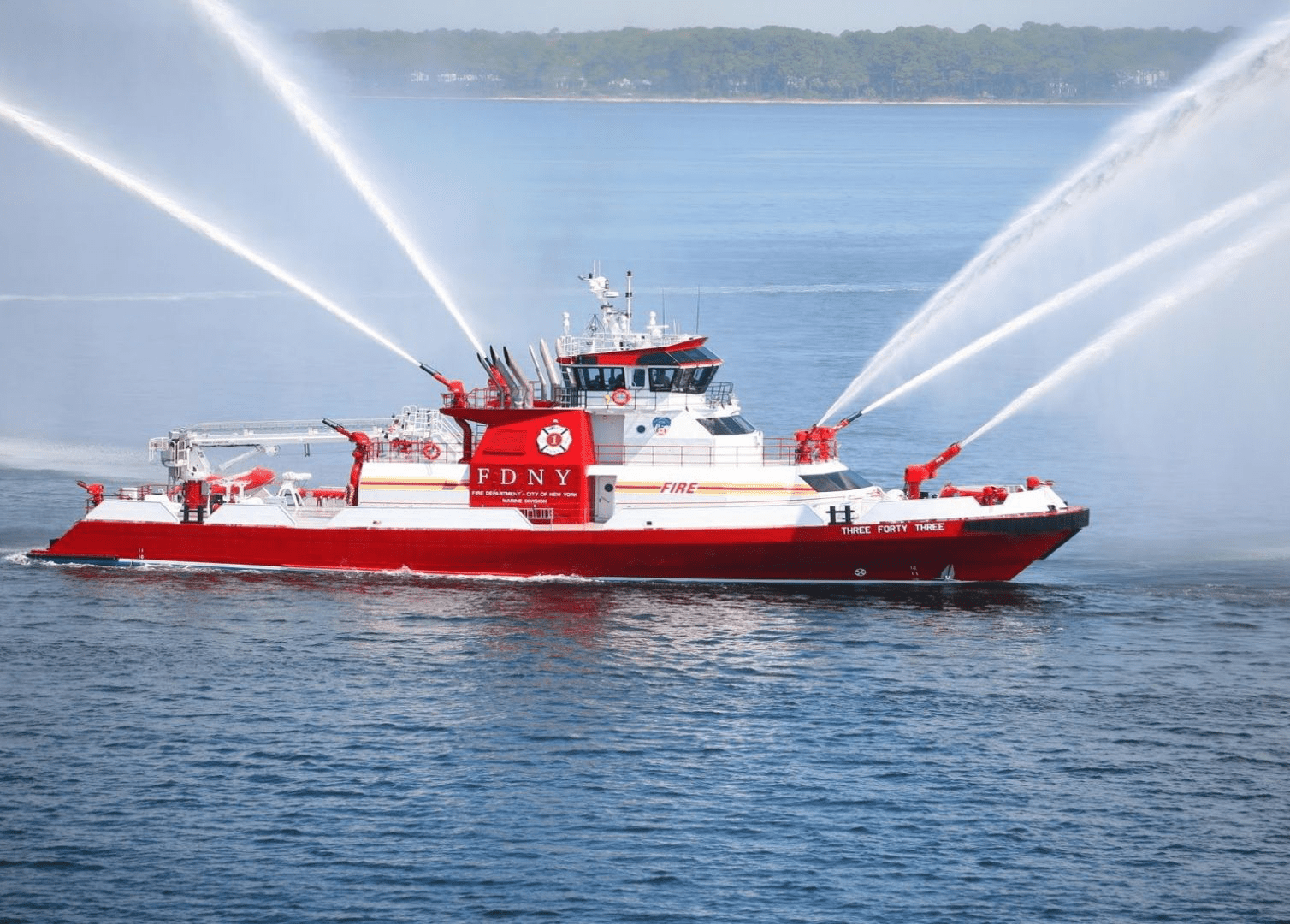 fire fighter ship boat